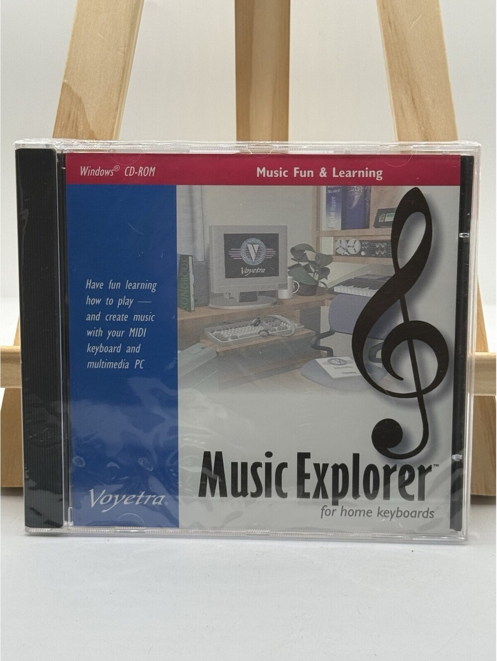 Music Explorer For Keyboards PC CD-ROM New Sealed Windows 95/3.1